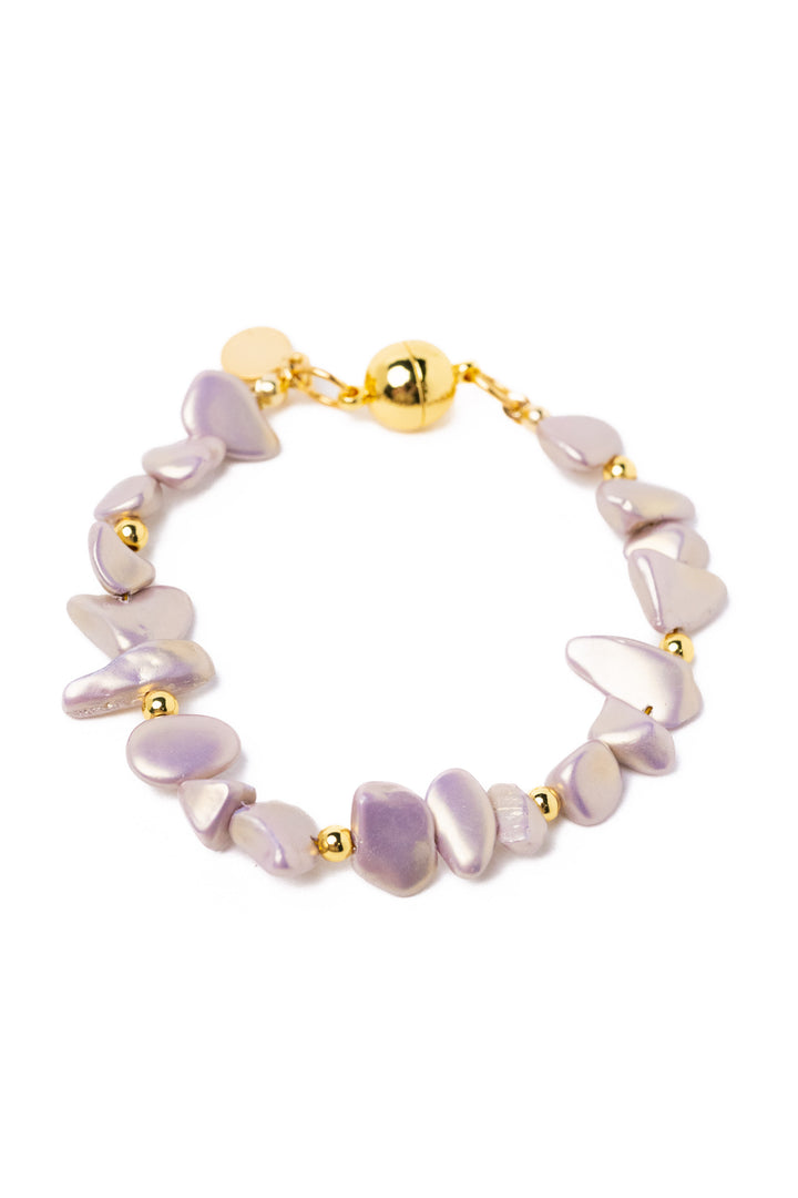 Tahitian Bracelet - Greyish Lilac