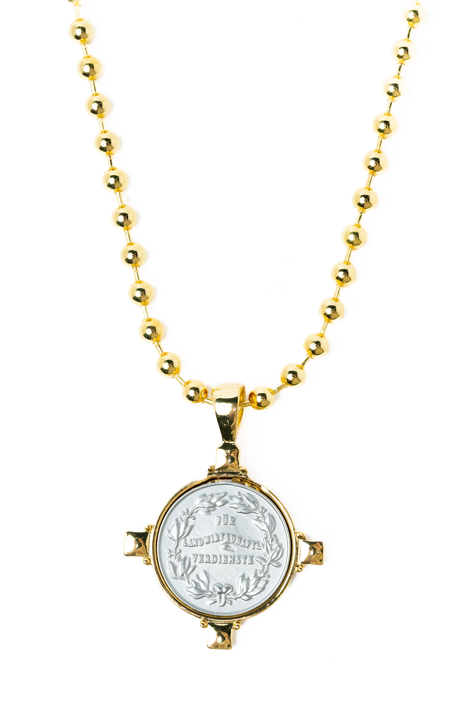 Fleur De Paris Necklace - Gold Silver