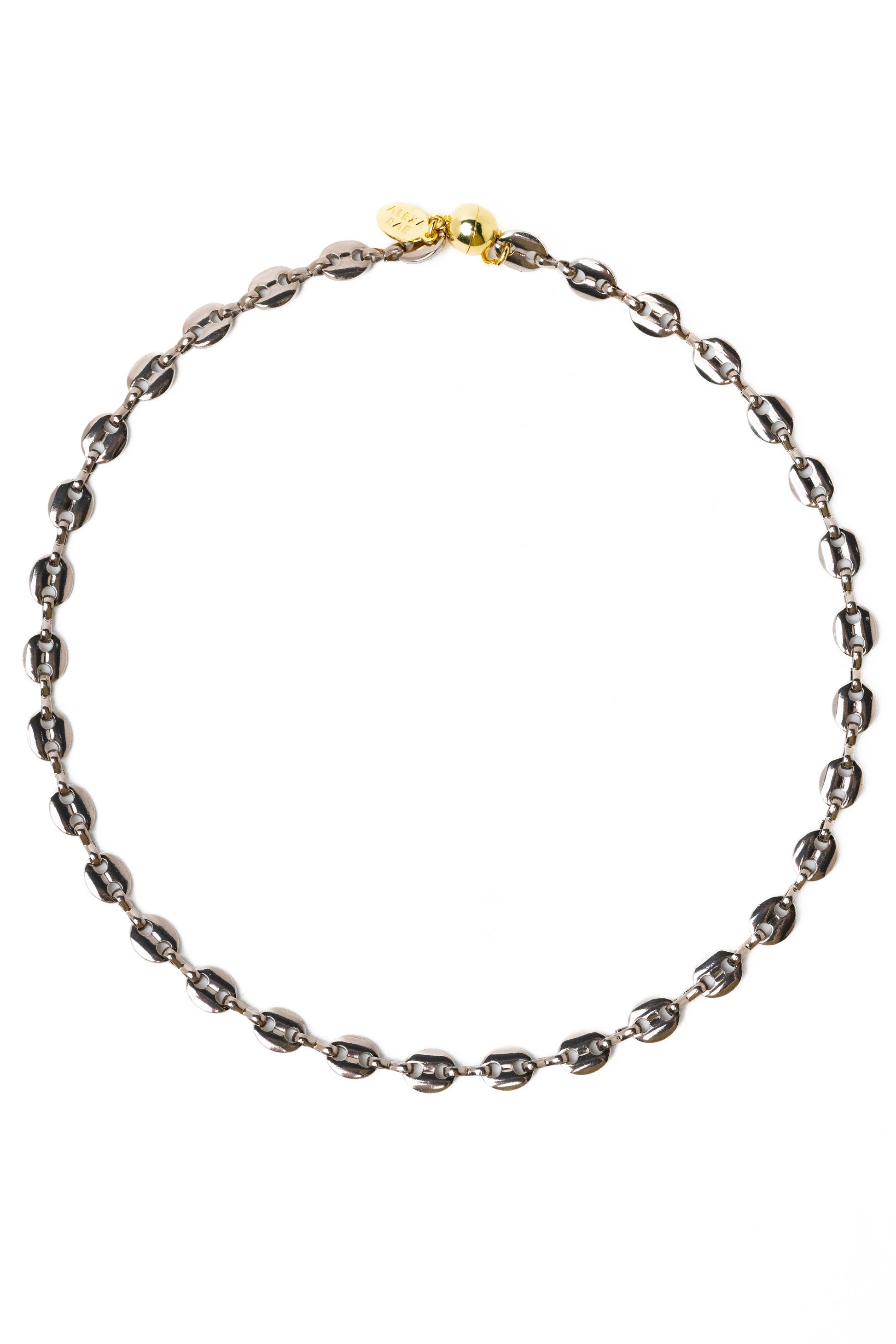 Midi Alaia Necklace - Liquid Metallic Moonshadow