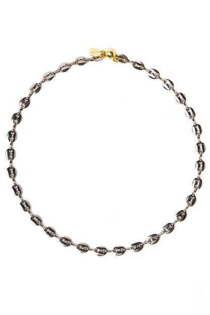 Midi Alaia Necklace - Liquid Metallic Moonshadow
