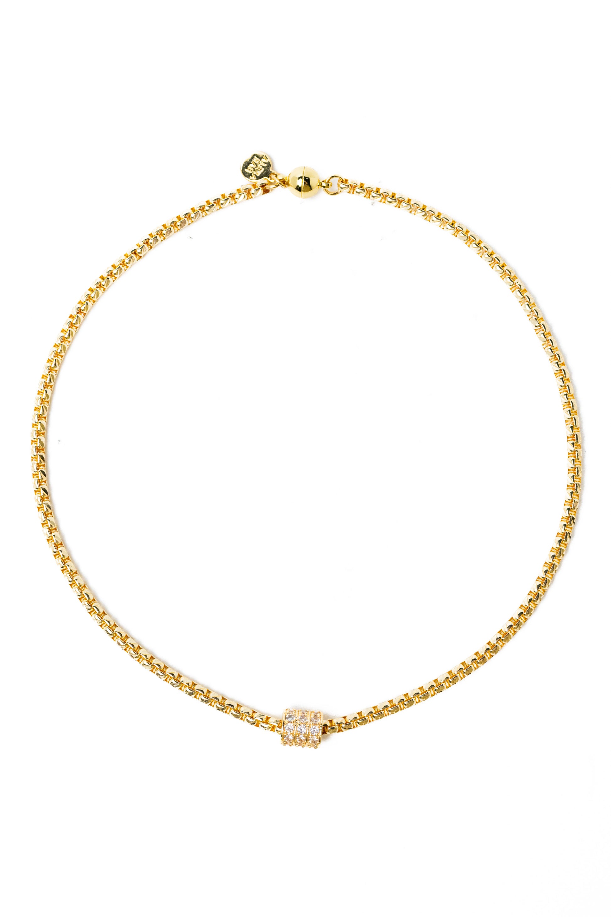 Bohemian Palace Necklace - Liquid Metallic Moonlight