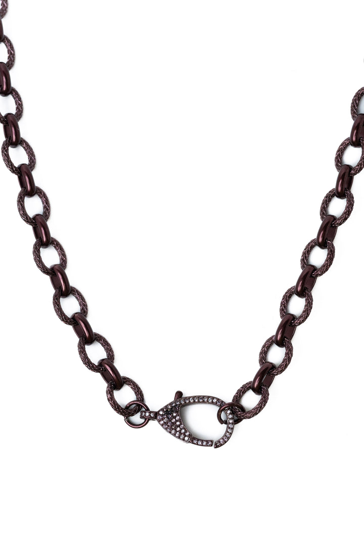 Magic Night Necklace - Liquid Metallic Coffee