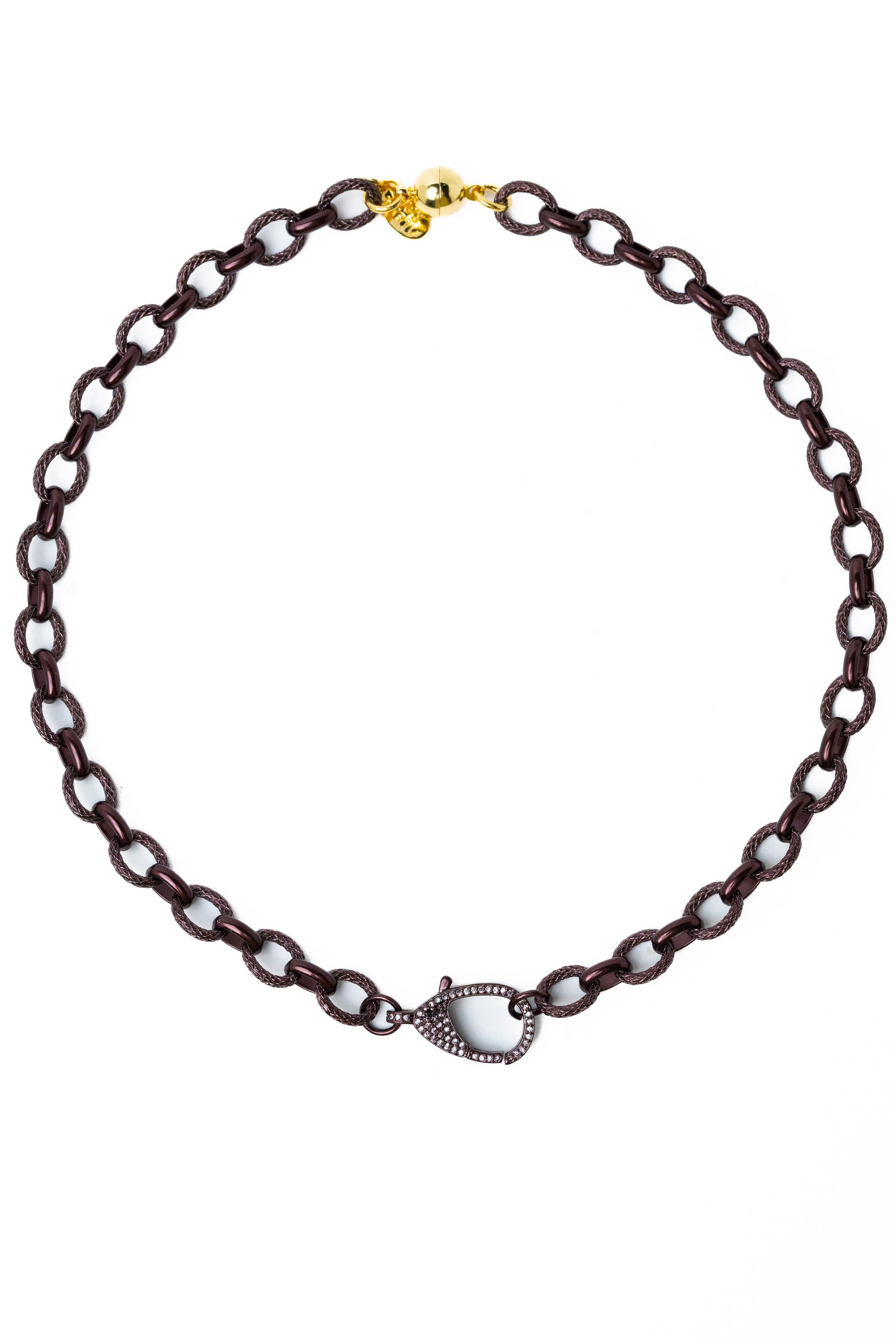 Magic Night Necklace - Liquid Metallic Coffee