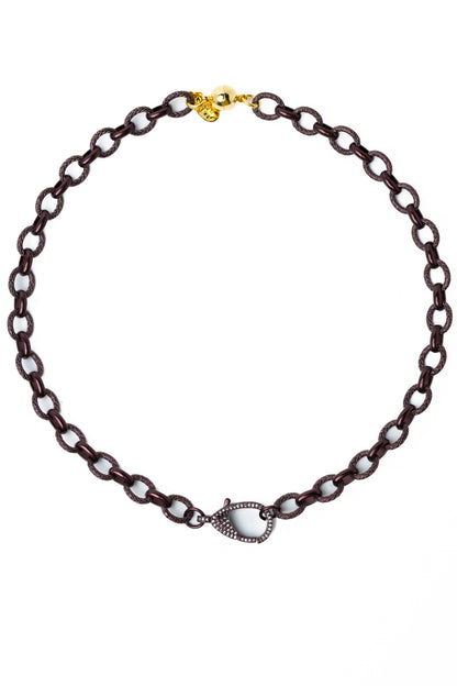 Magic Night Necklace - Liquid Metallic Coffee