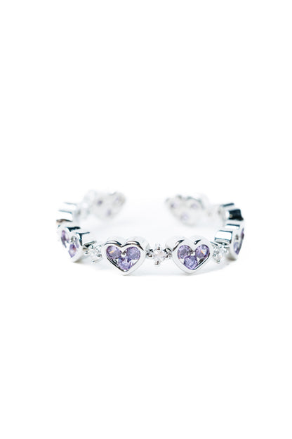 Amor Ring - Silver Lilac