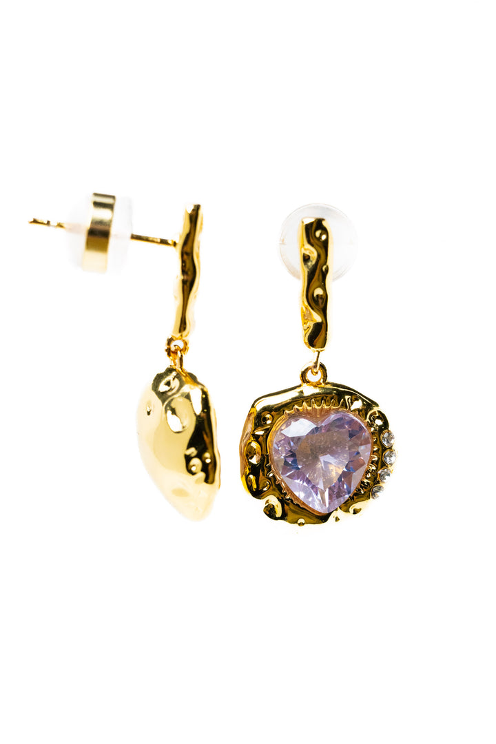 Iva Earrings - Lilac