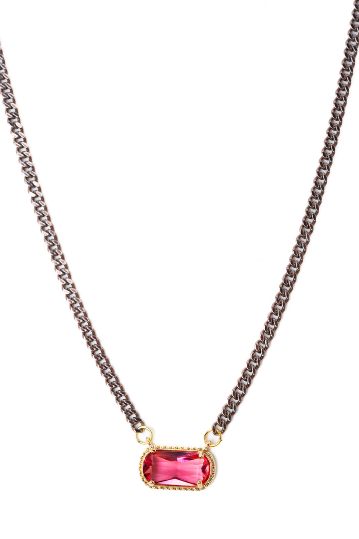 Waverly Necklace - Chocolate Wildflower