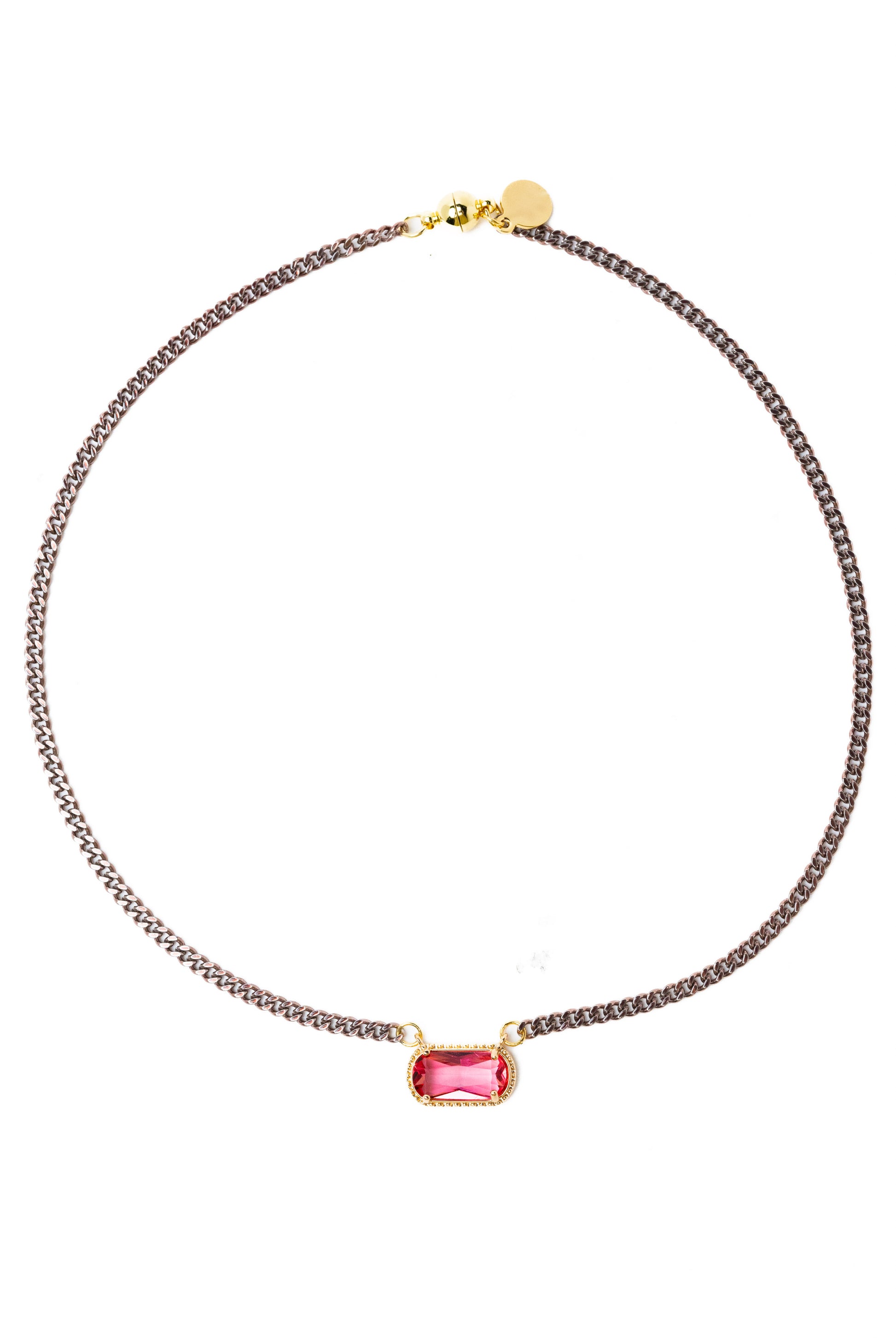 Waverly Necklace - Chocolate Wildflower