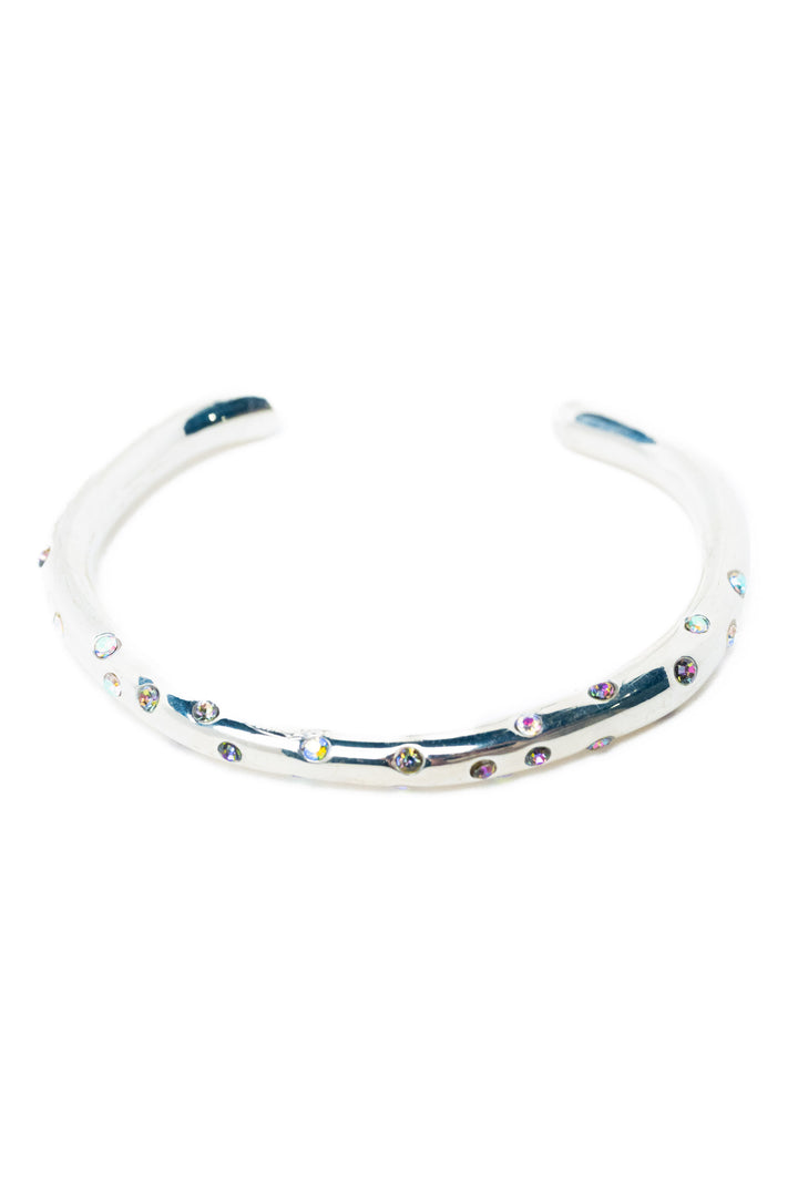 Pearl Dusk Bracelet - Liquid Metallic Pearl White