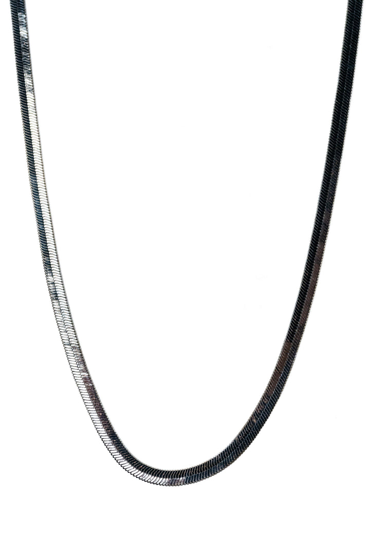 Mini Scarlett Necklace - Gunmetal