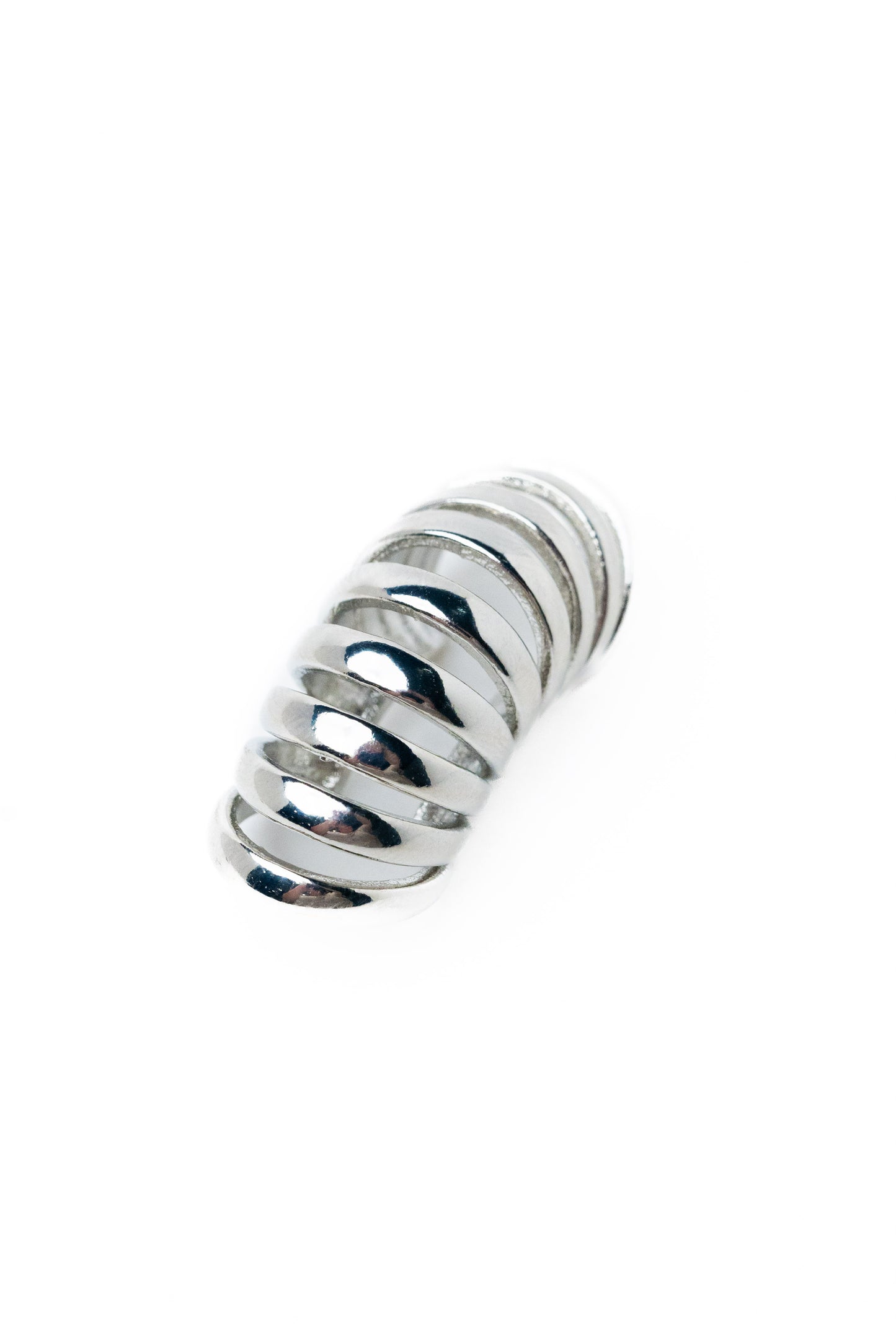 Pop Up Ear Cuff - Silver