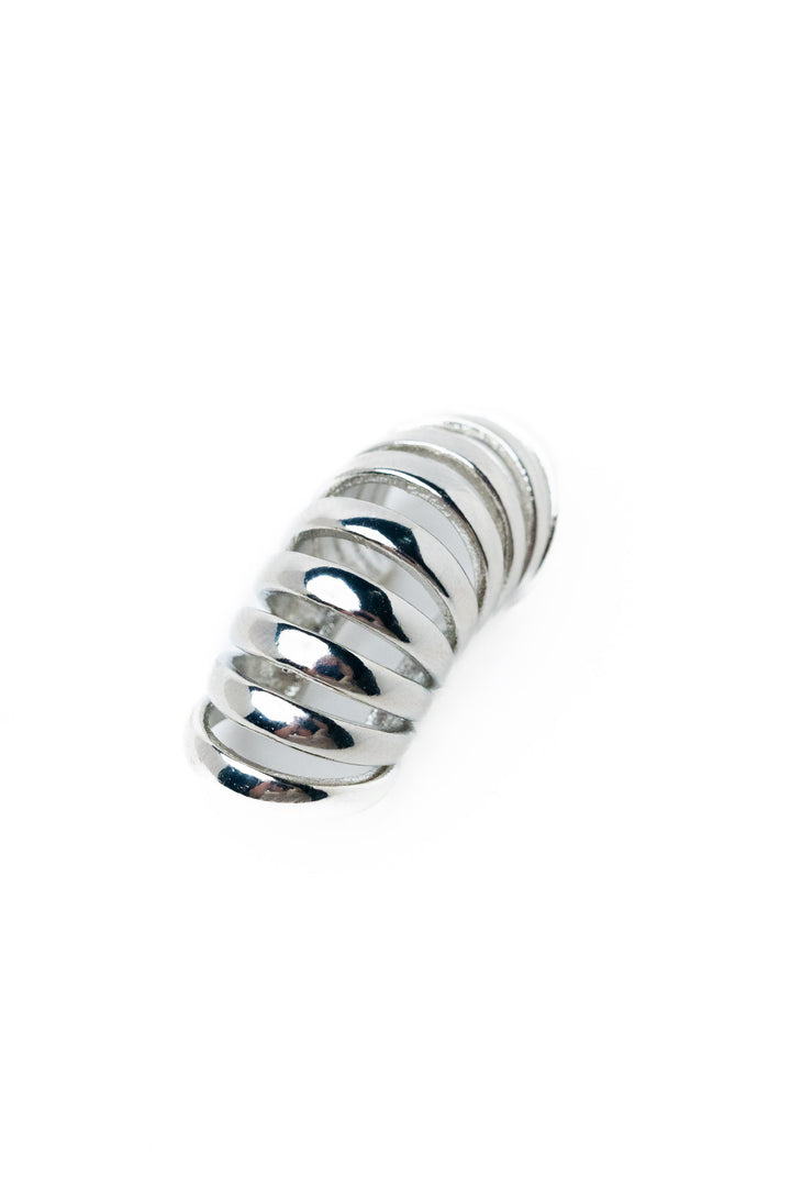 Pop Up Ear Cuff - Silver