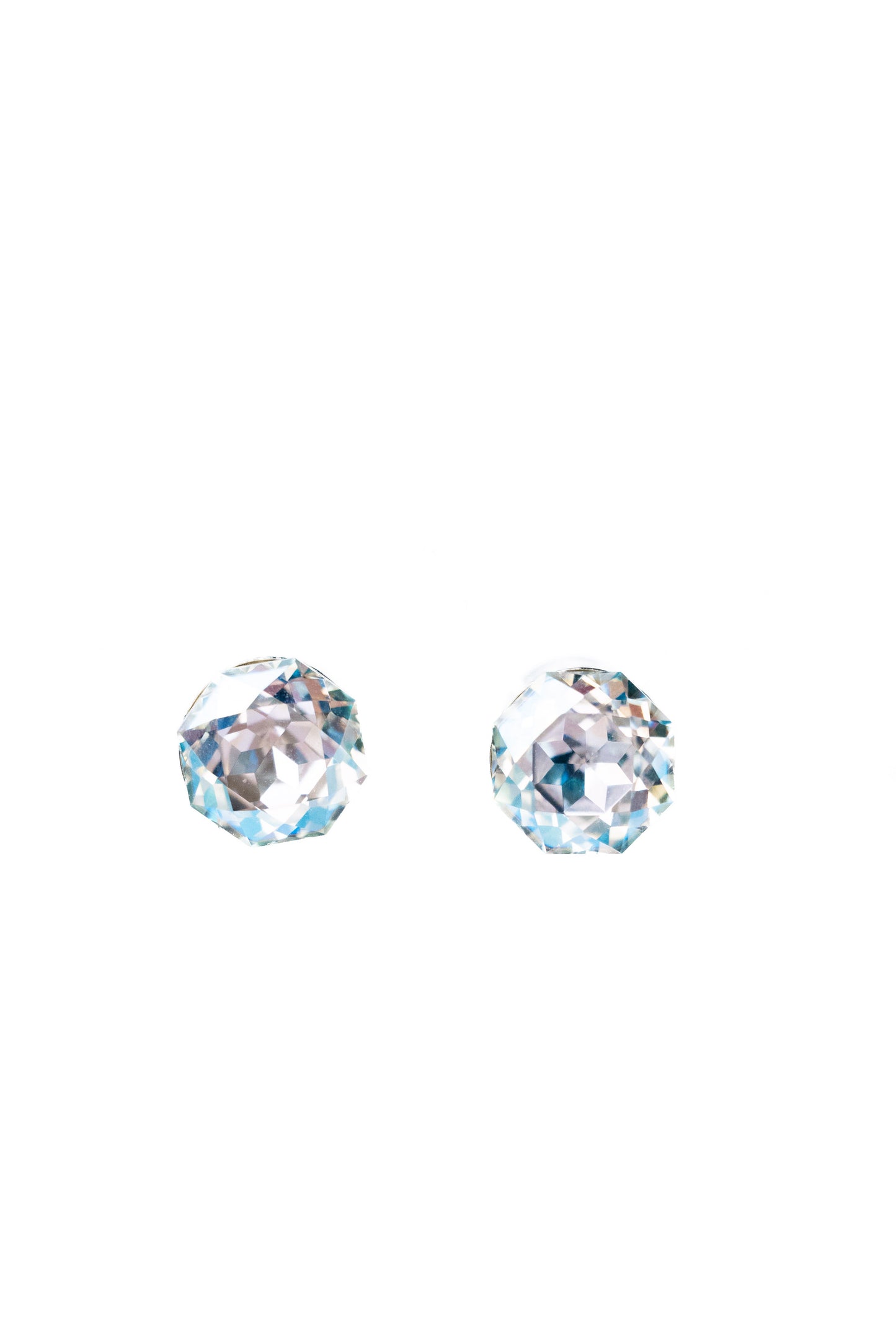 Zoelle Earrings - Silver Clear