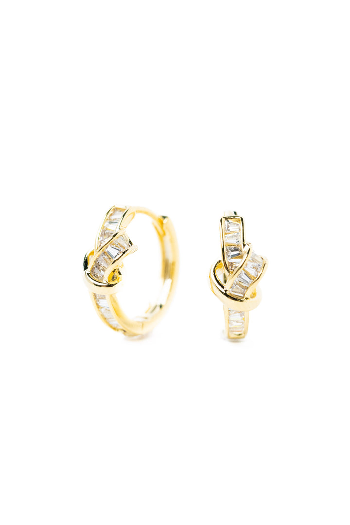 Eternity Earrings - Gold