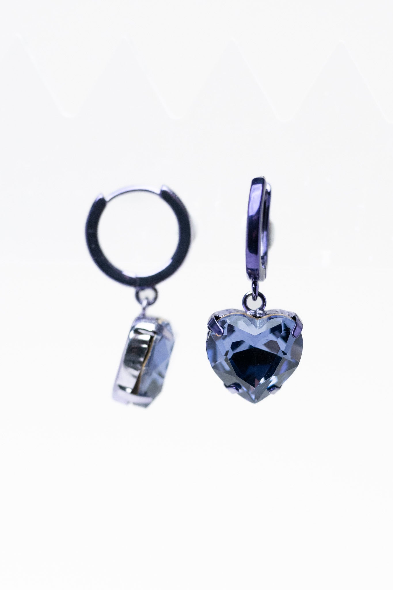 Moonlit Melody Earrings - Blueberry Crush