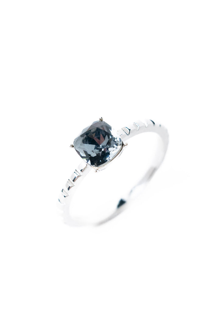 Adley Ring - Silver Smokey