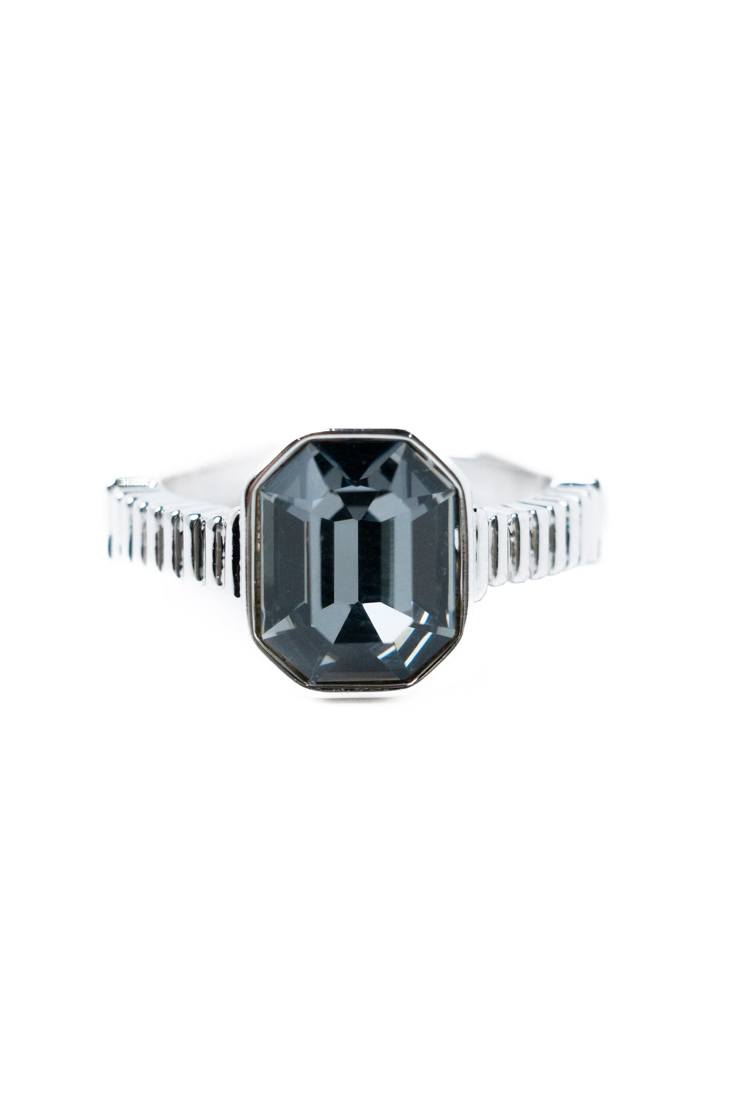 Lena Ring - Silver Smokey