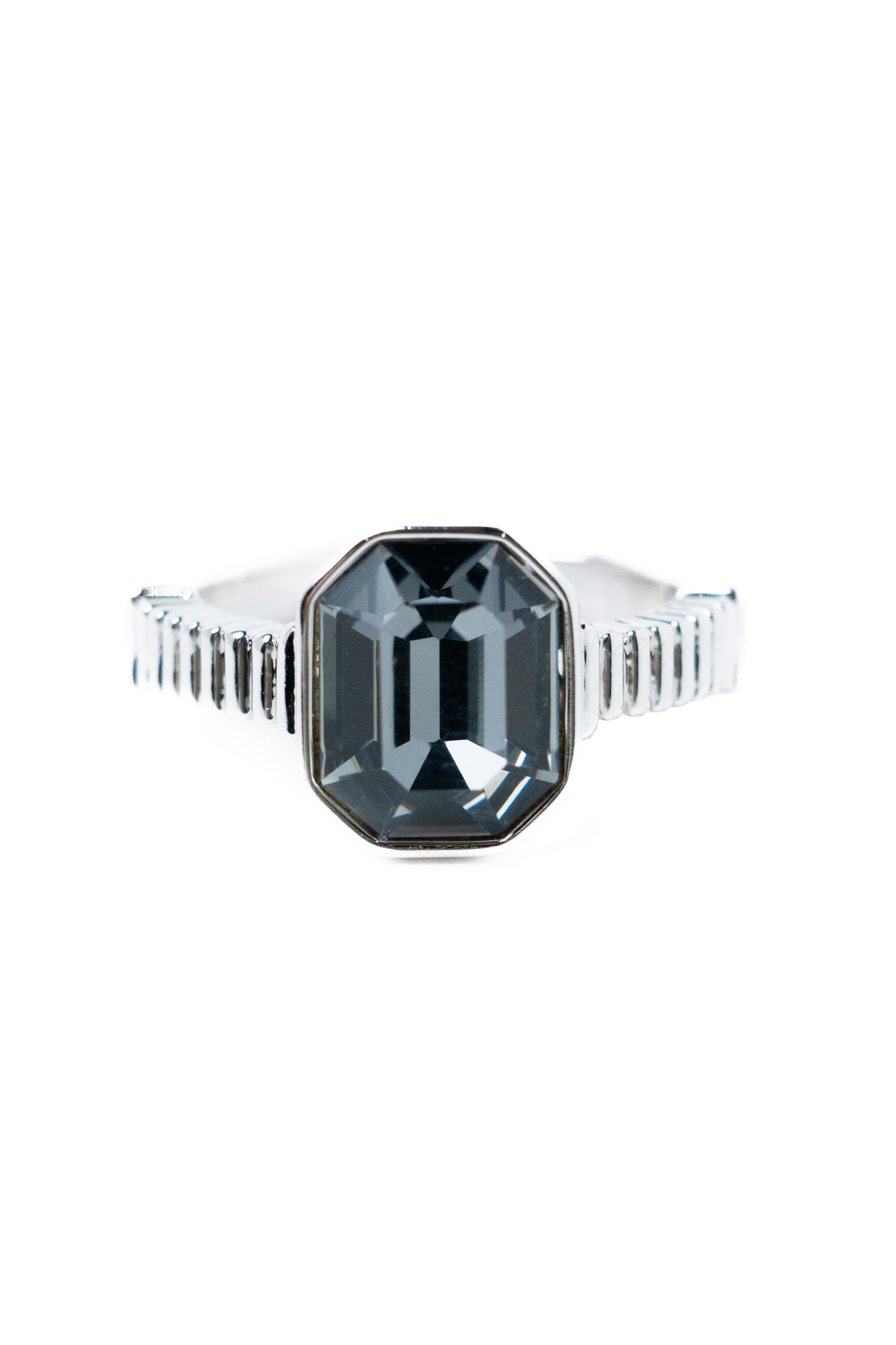 Lena Ring - Silver Smokey