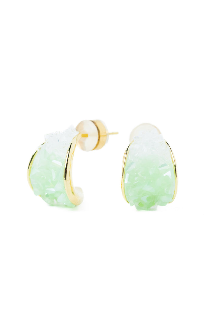 Amber Earrings - Dew