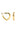 Noble Heart Earrings - Gold