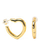 Noble Heart Earrings - Gold