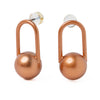 Tracy Earrings - Metallic Toffee