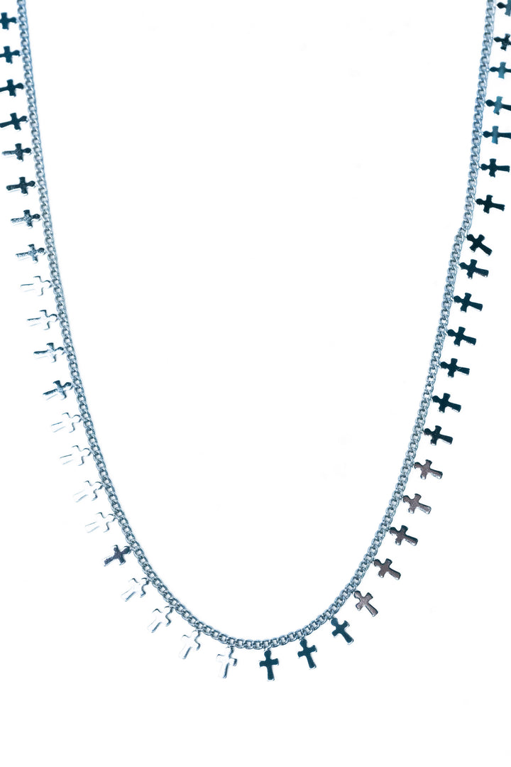 Every Little Thought Necklace - Metallic Eternal Blue
