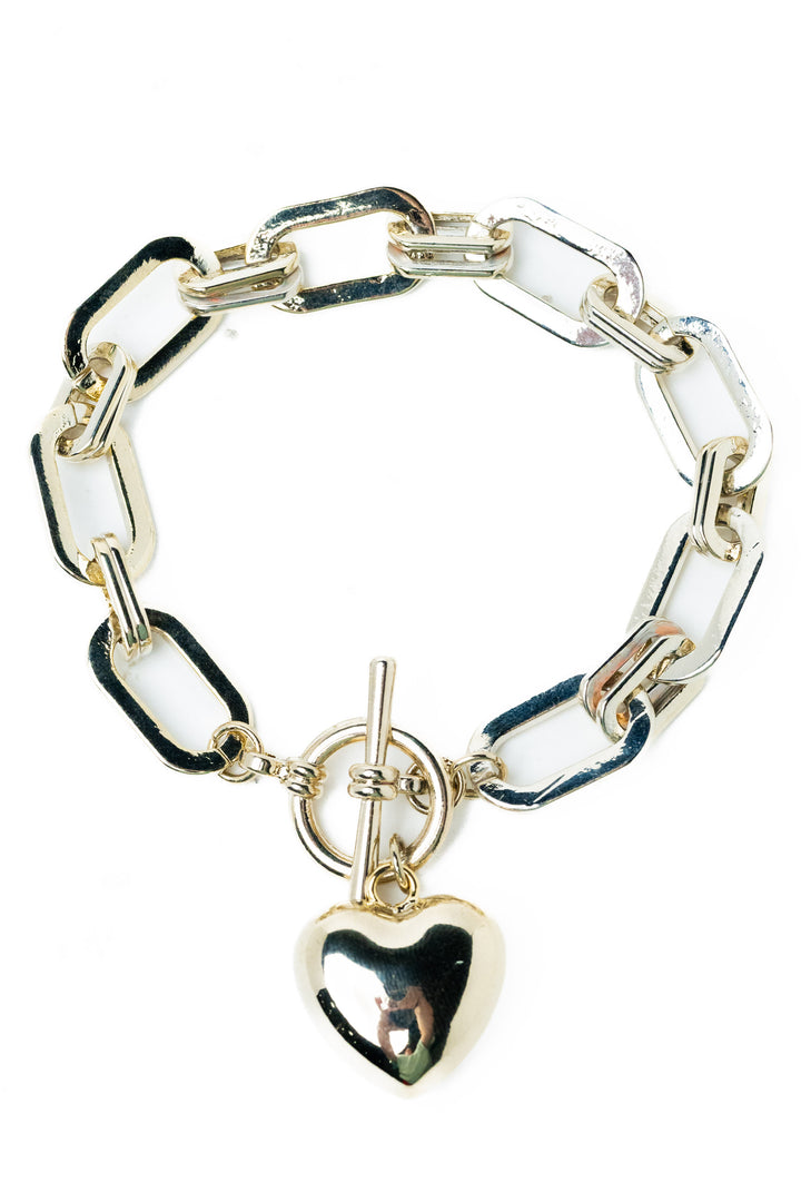 Mimi Bracelet - Metallic Linen