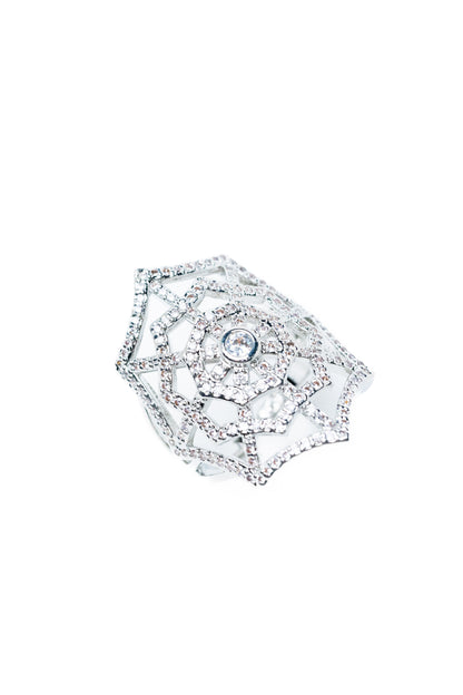 Glam Web Ring - 2 Colors!