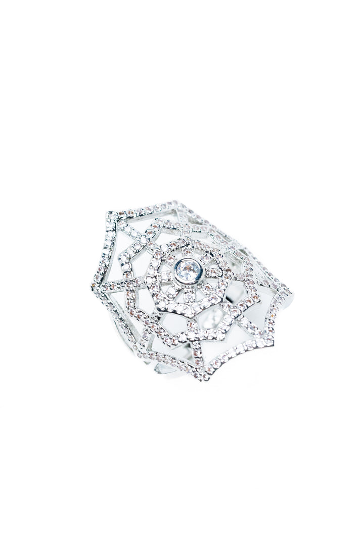 Glam Web Ring - 2 Colors!