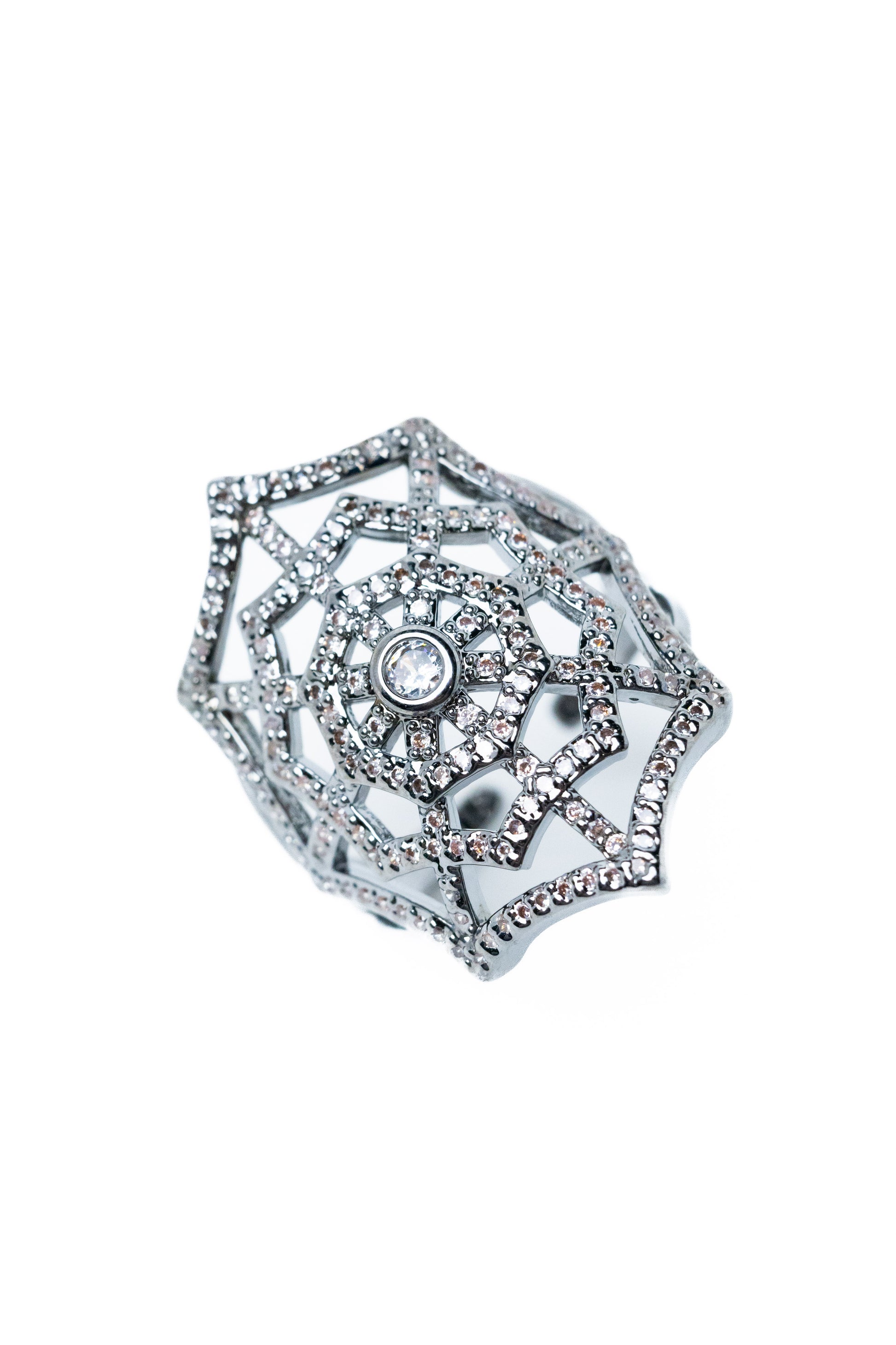 Glam Web Ring - 2 Colors!
