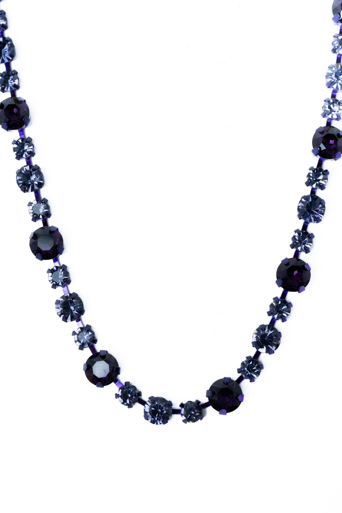 Lucy In The Sky Necklace - Metallic Poison Plum