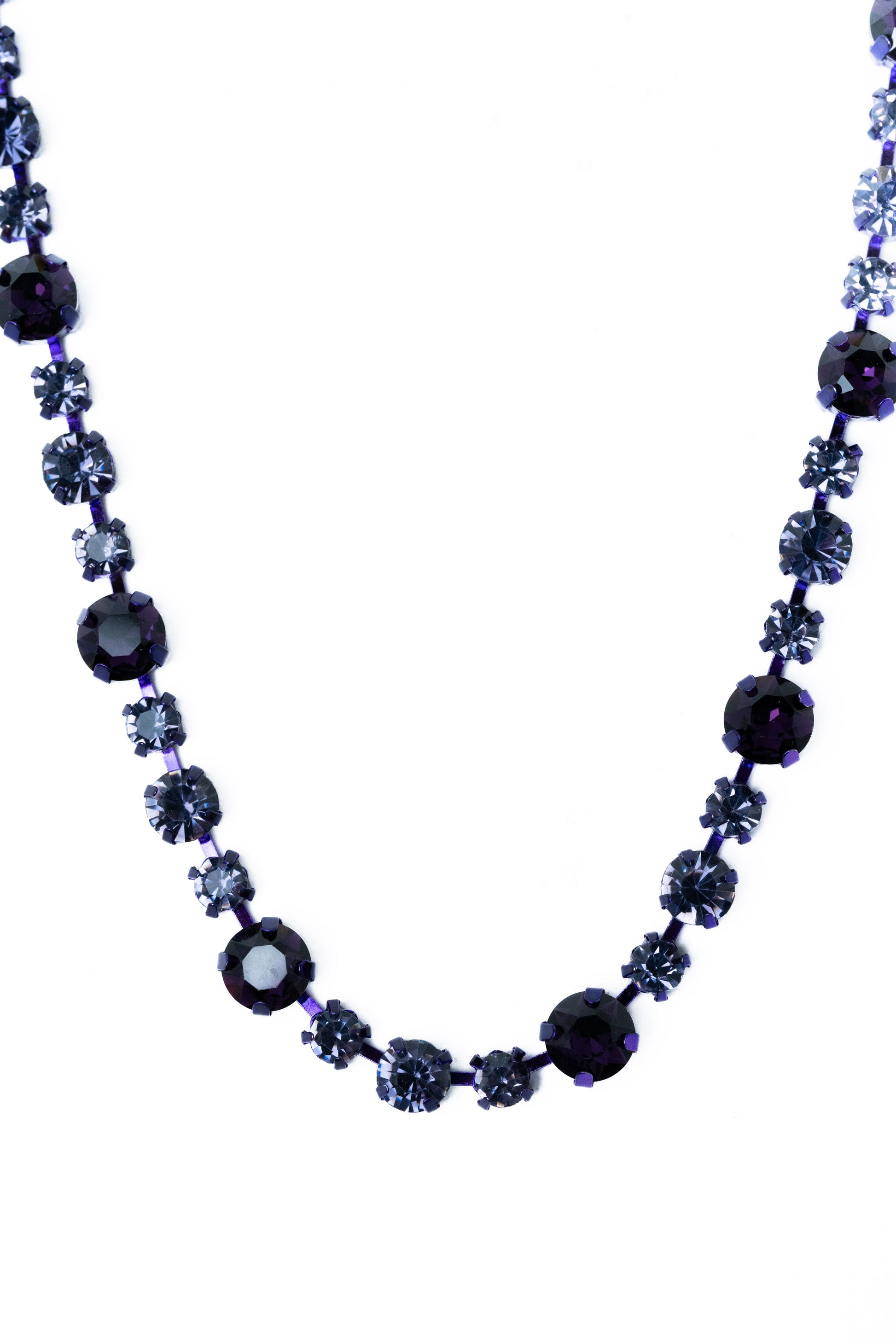 Lucy In The Sky Necklace - Metallic Poison Plum