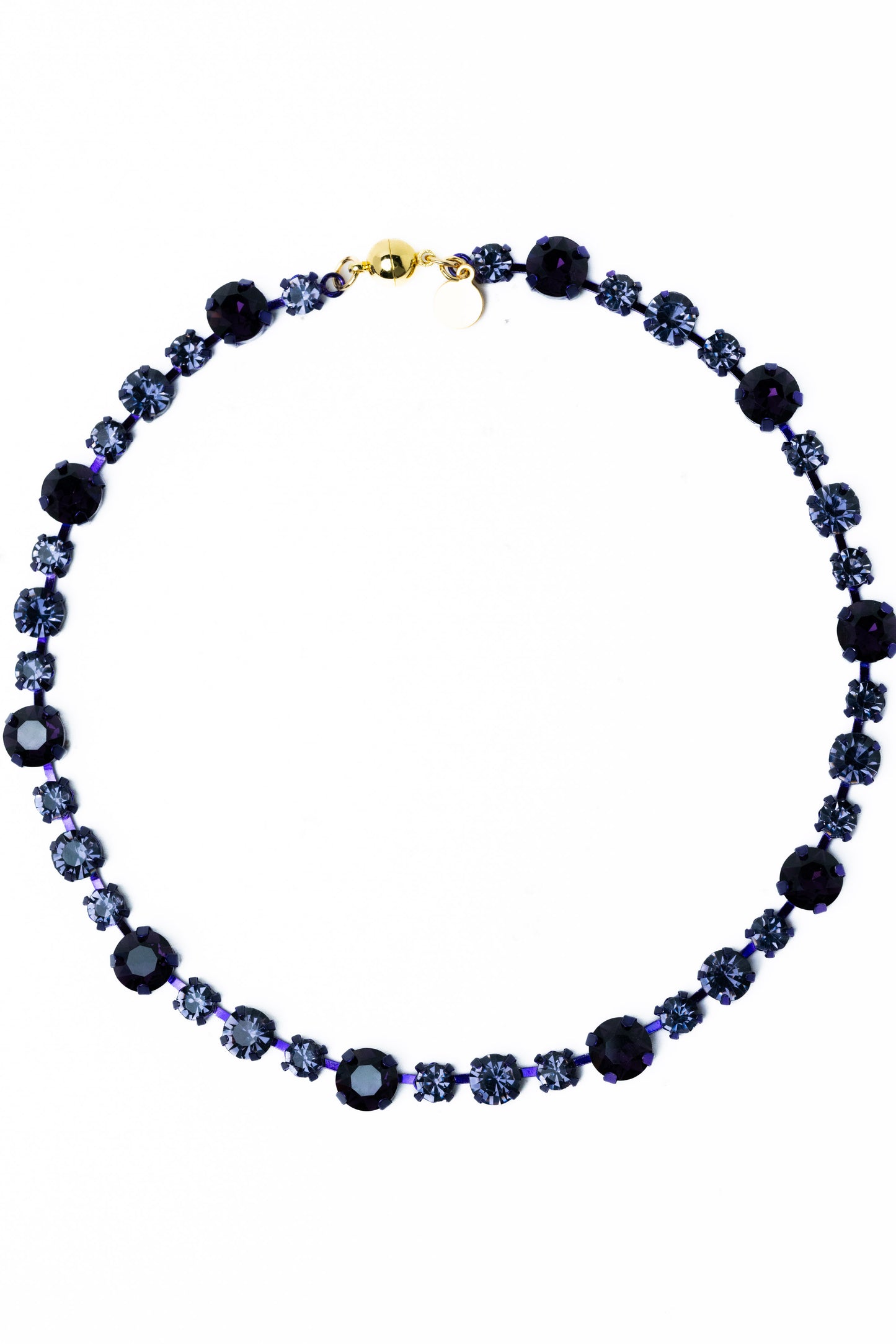 Lucy In The Sky Necklace - Metallic Poison Plum