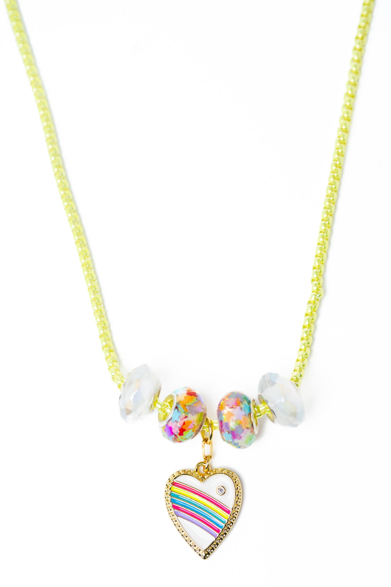 Electric Love Necklace - Pineapple Frost