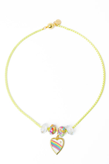 Electric Love Necklace - Pineapple Frost