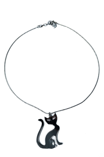 Midnight Meow Necklace - Multiple Colors!