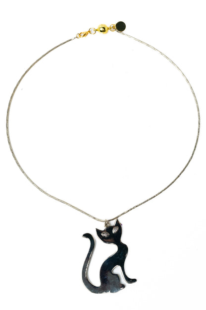 Midnight Meow Necklace - Multiple Colors!