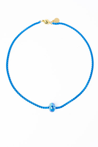 Soho Chic Necklace - Mykonos Blue