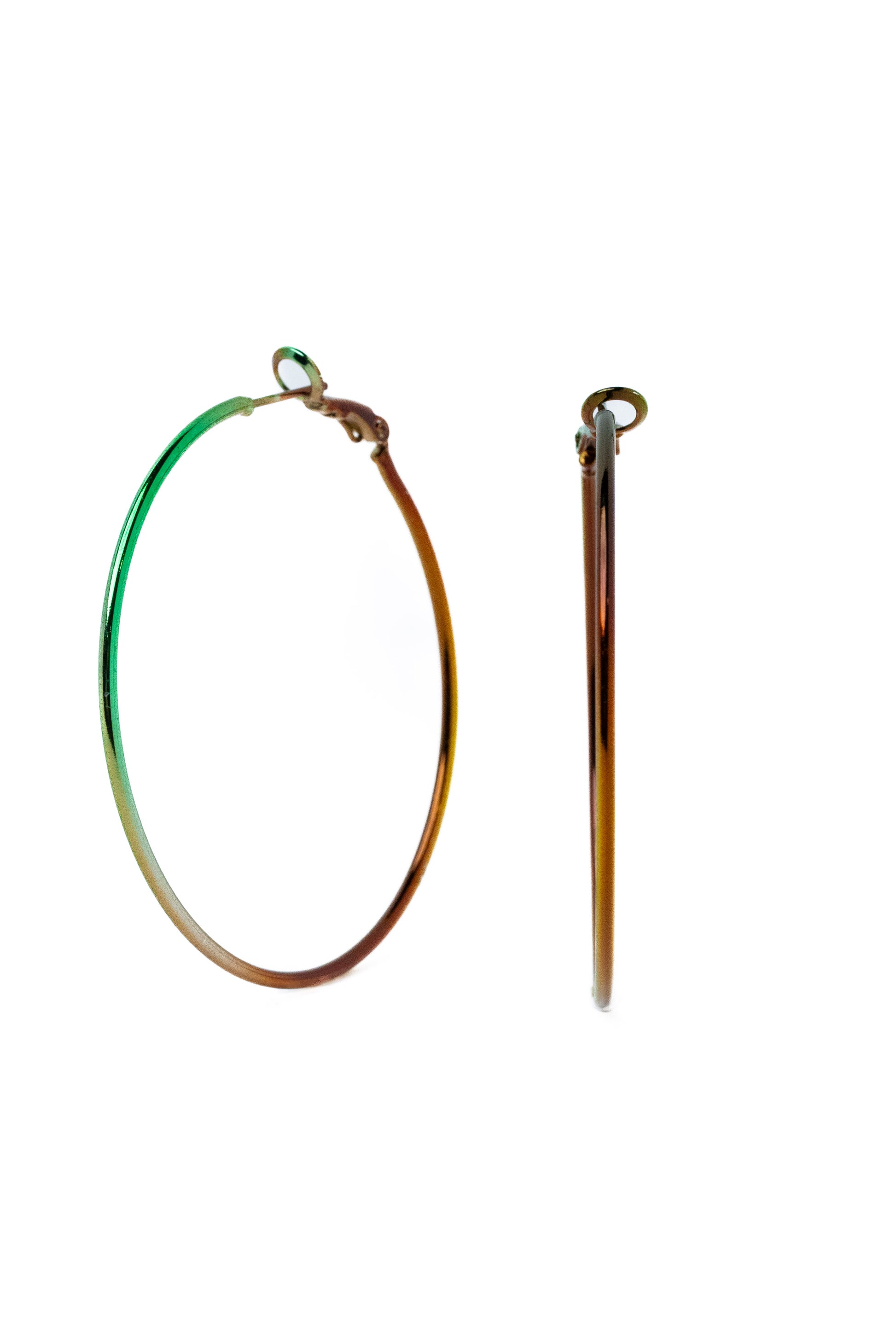Pilar XL Earrings - Ombre Shadow Bronze