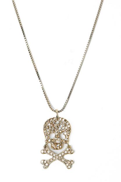 Skull Kandy Necklace - Metallic Linen