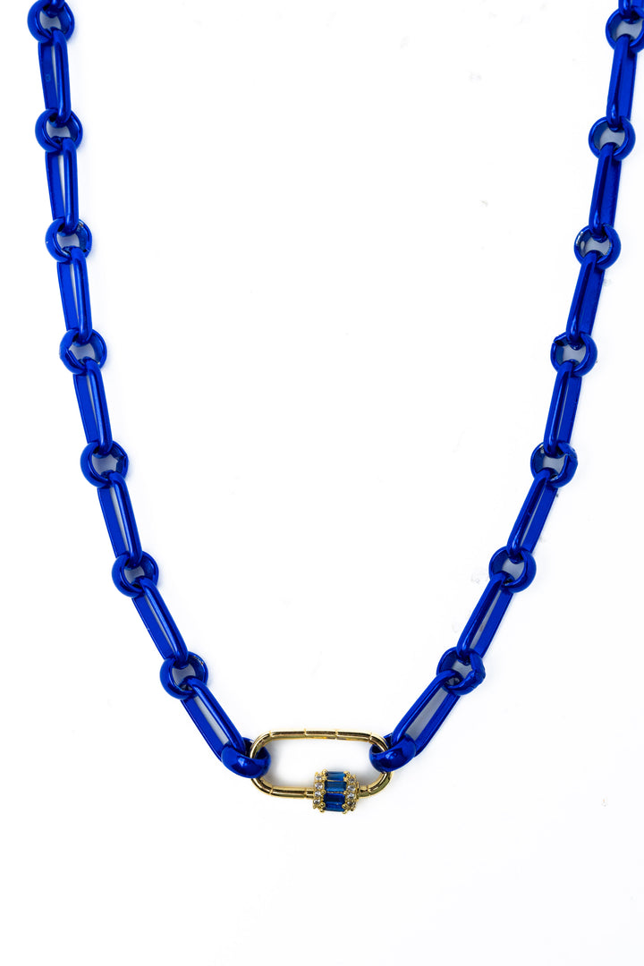 Stormy Skies Necklace - Gold Midnight