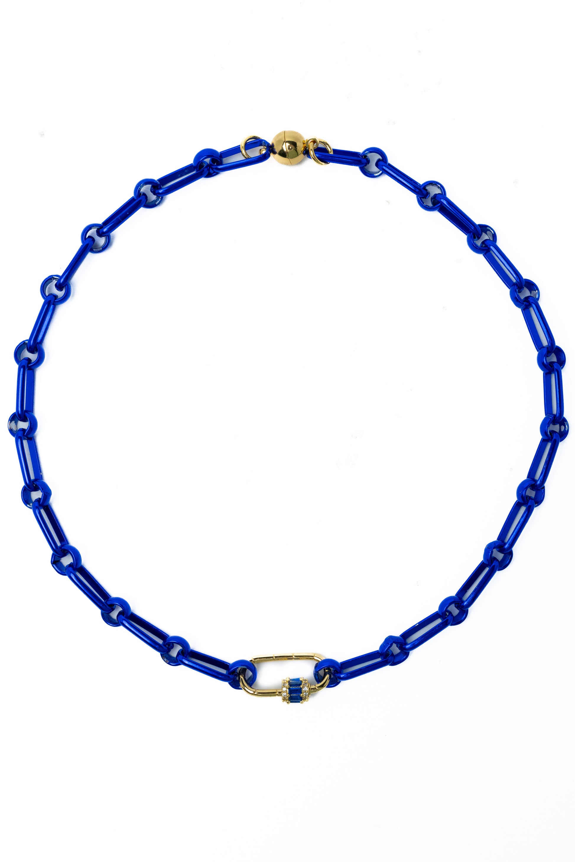 Stormy Skies Necklace - Gold Midnight