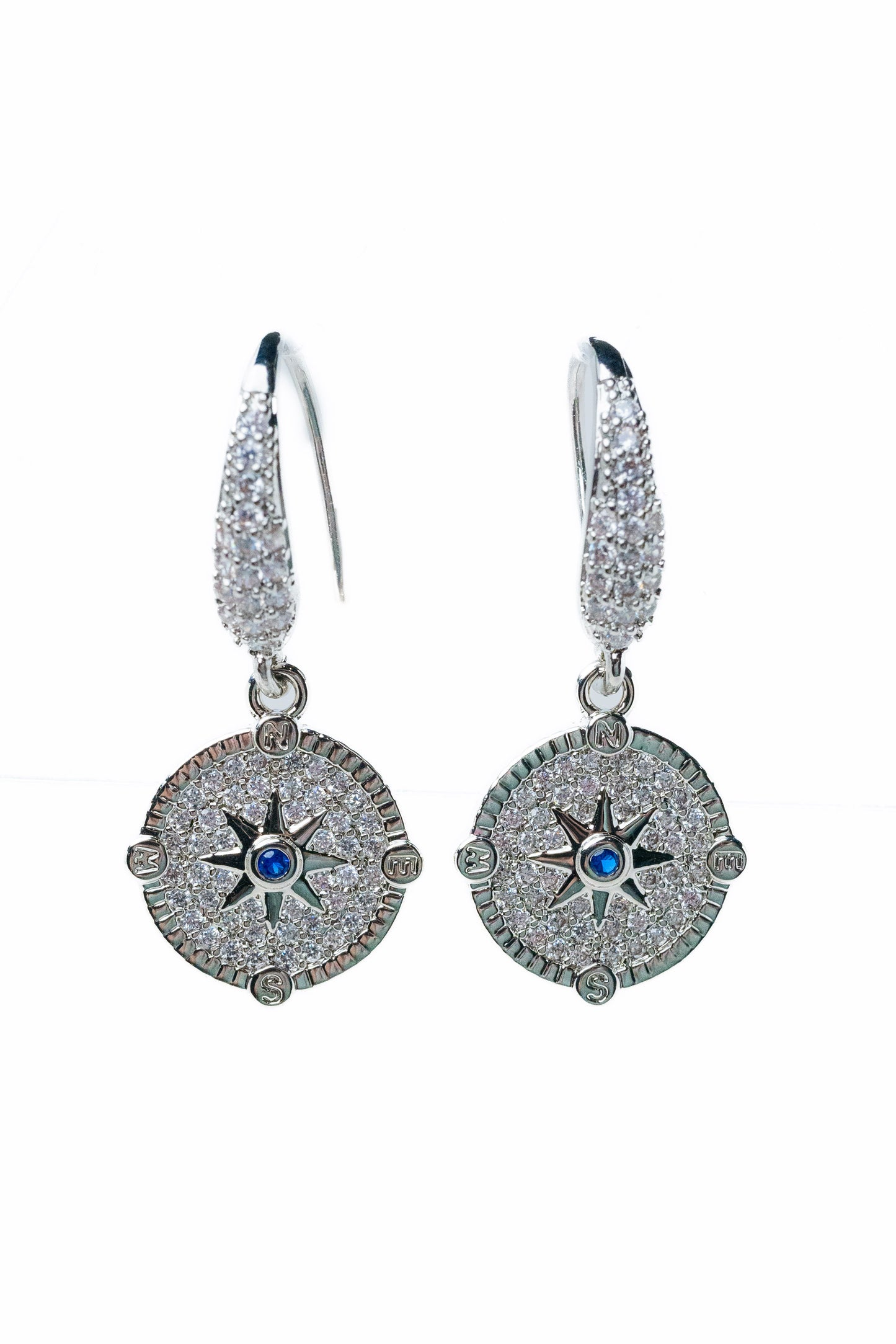 Crystal Moon Earrings