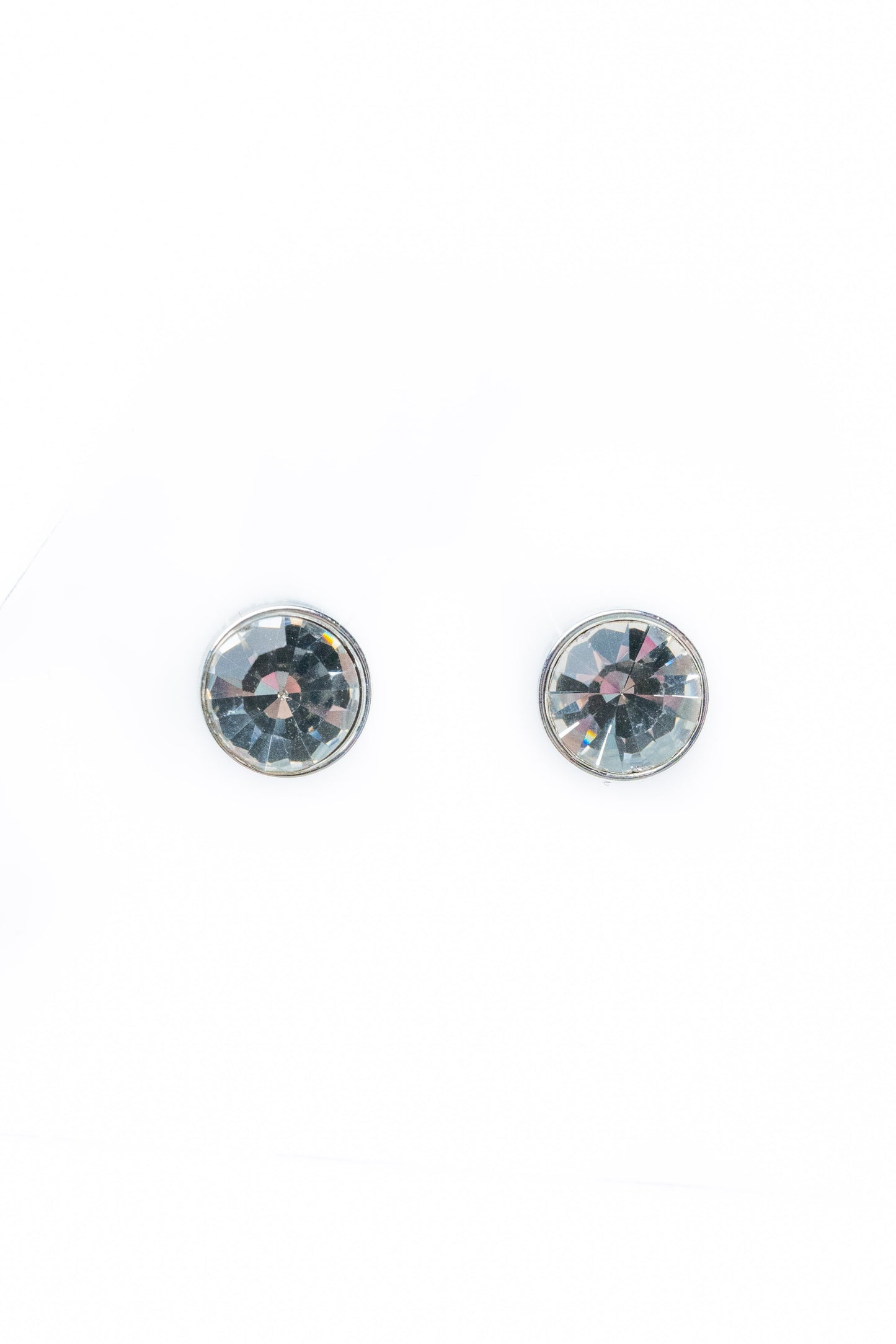 Nyx Earrings - Silver Clear