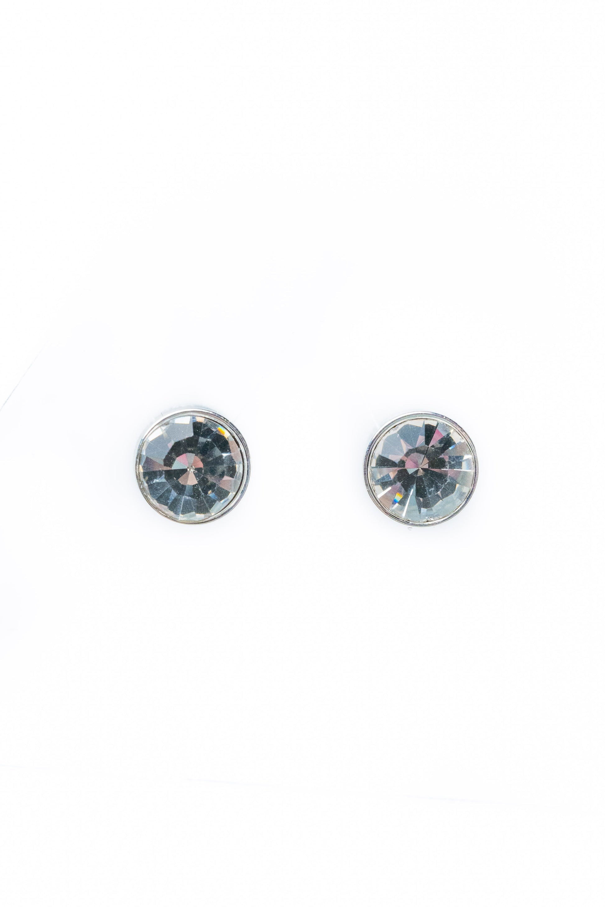 Nyx Earrings - Silver Clear