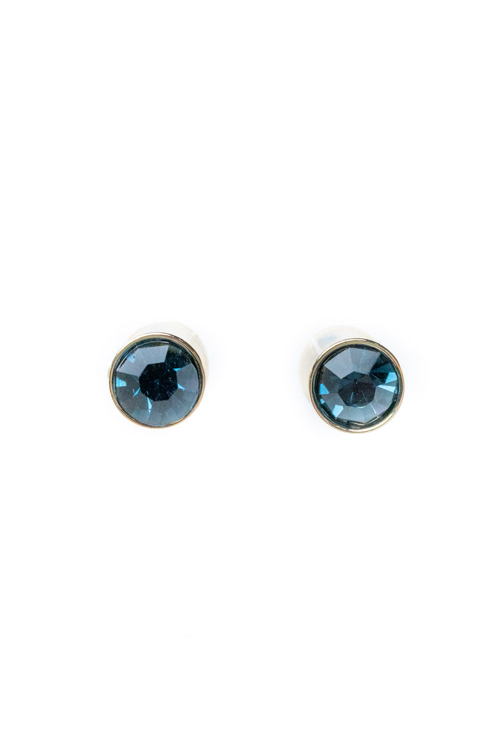 Nyx Earrings - Linen Blue