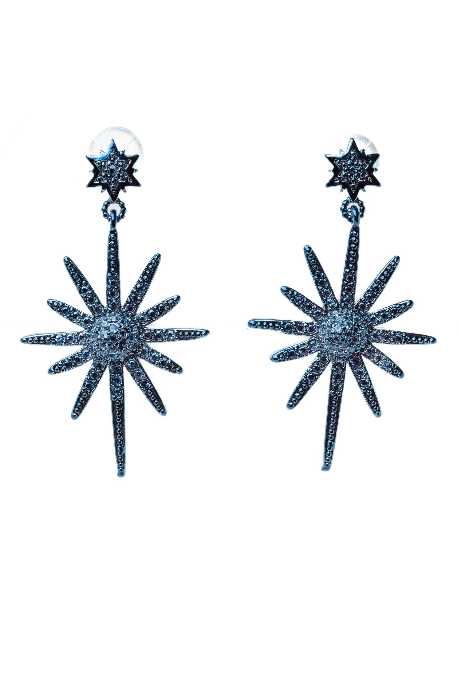 Interstellar Earrings - Metallic Milky Way