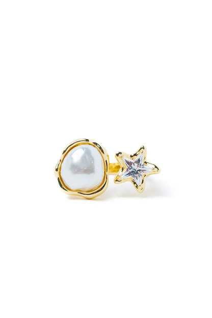 Pearl Star Ring