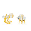 Pearl Star Earrings